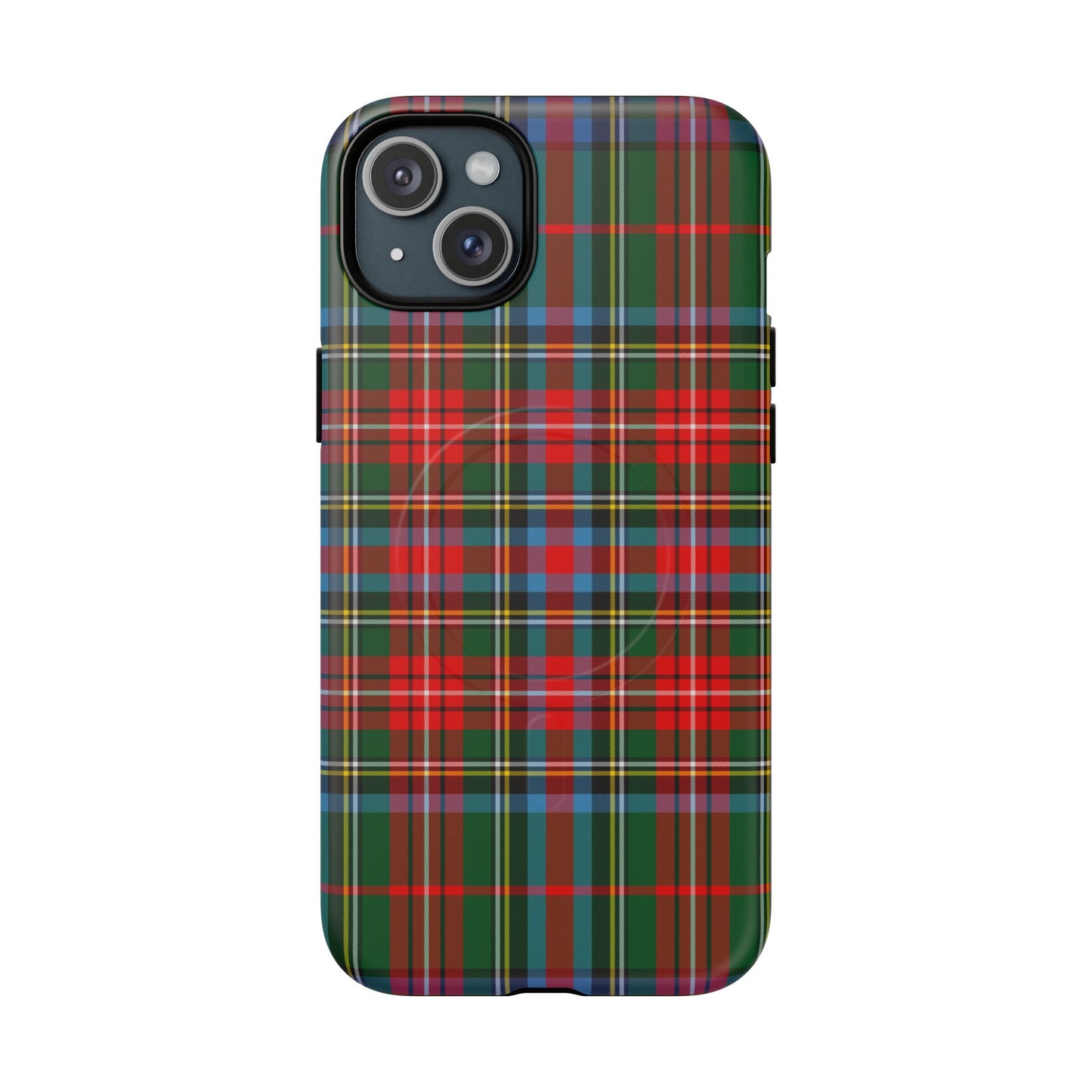 Duchess of Edinburgh Royal Tartan MagSafe® iPhone Case | Luxury Magnetic Phone Cover