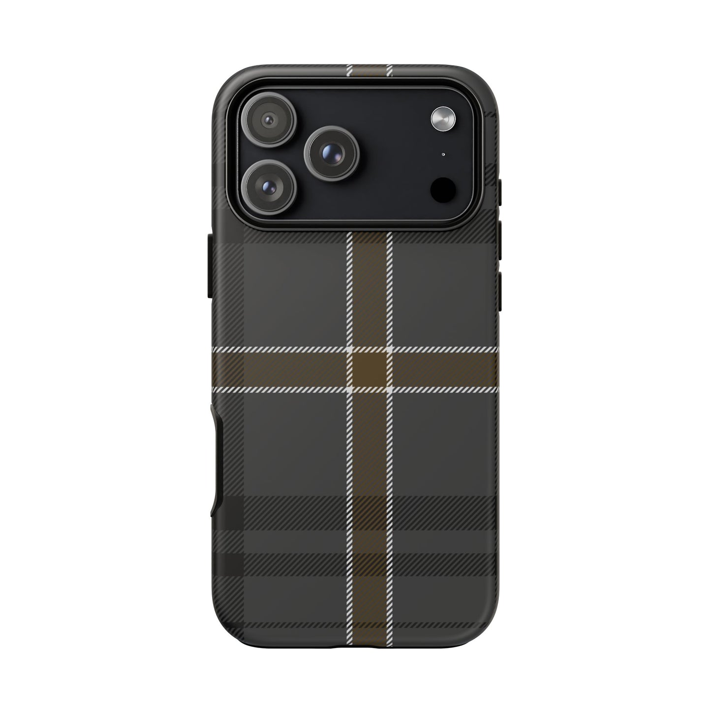 Bute Heather Weathered Tartan iPhone Case | Luxury Protective Phone Cover