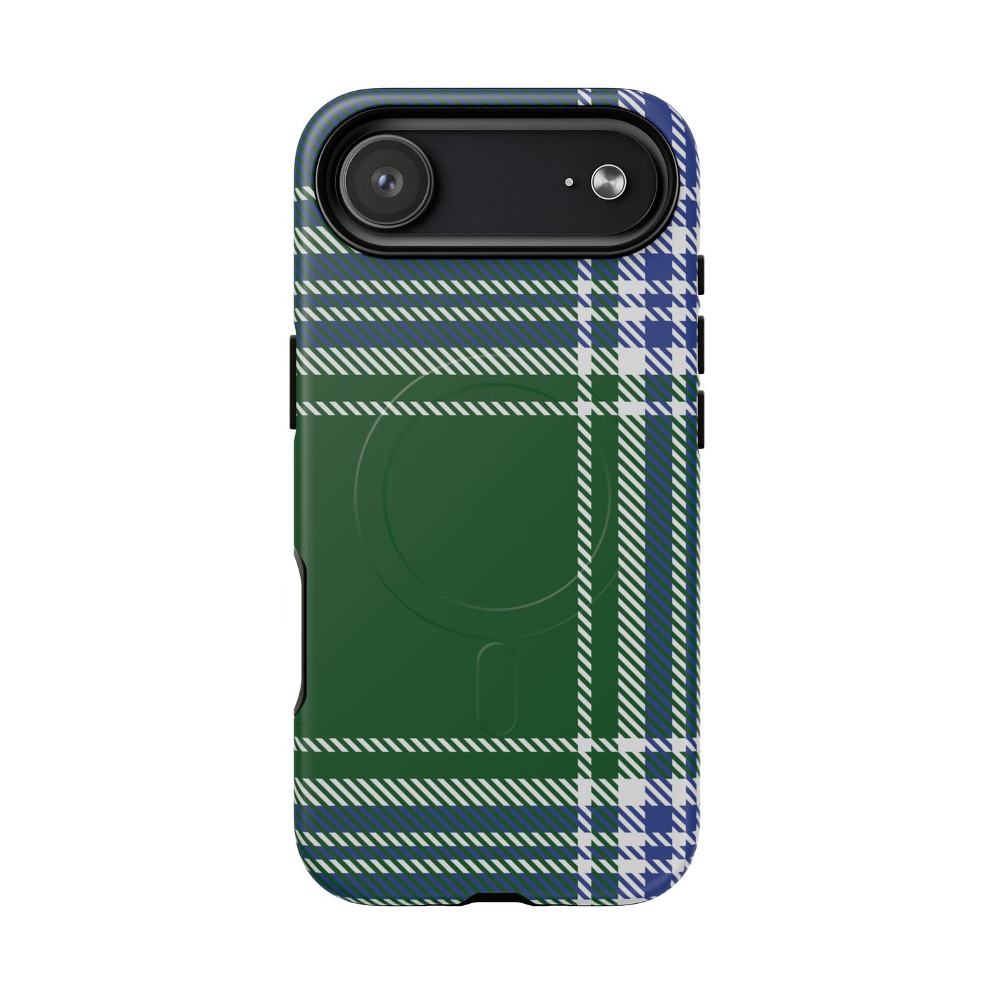 MacDonald Lord of the Isles Minimalist Heritage Check MagSafe® iPhone Case | Luxury Magnetic Phone Cover