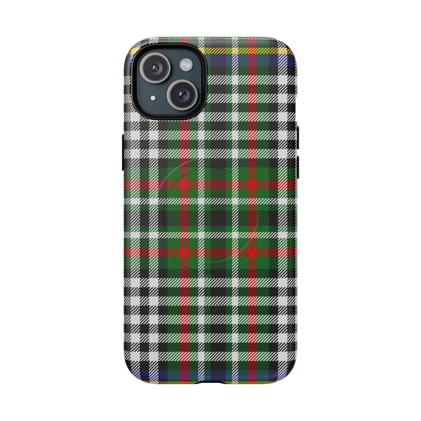 Abbotsford Check Estate Tartan MagSafe® iPhone Case | Luxury Magnetic Phone Cover