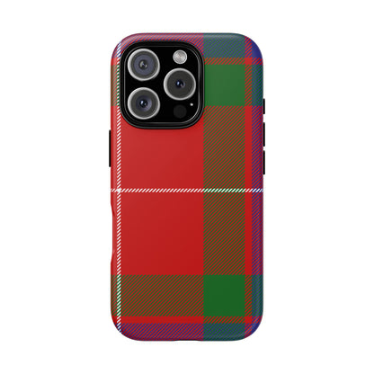 Fraser Clan Traditional Tartan iPhone Case | Luxury Protective Phone Cover