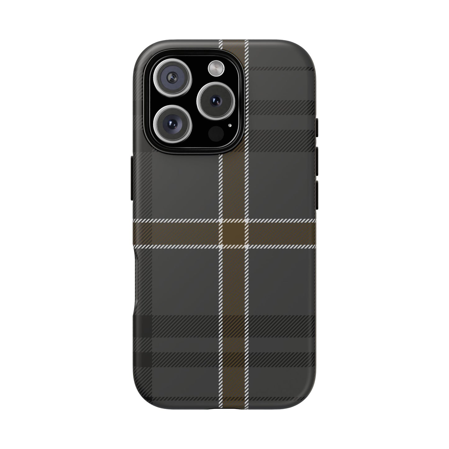 Bute Heather Weathered Tartan iPhone Case | Luxury Protective Phone Cover