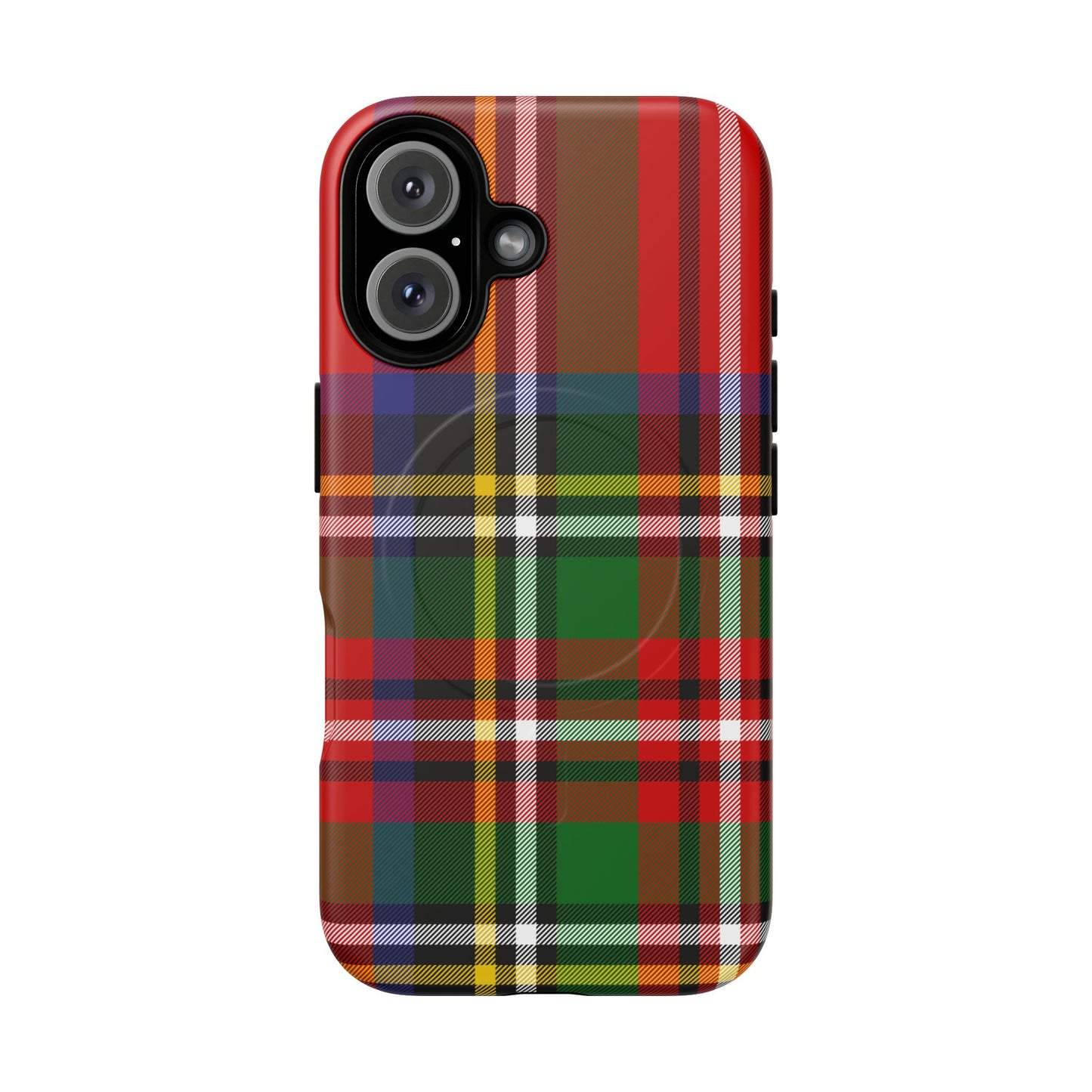 Royal Stewart Heritage Tartan MagSafe® iPhone Case | Luxury Magnetic Phone Cover