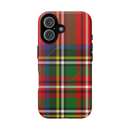 Royal Stewart Heritage Tartan MagSafe® iPhone Case | Luxury Magnetic Phone Cover