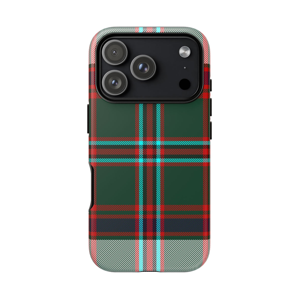 Stewart of Appin Dress Tartan iPhone Case | Dual-Layer Matte Protective Cover
