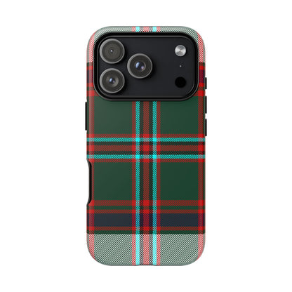 Stewart of Appin Dress Tartan iPhone Case | Dual-Layer Matte Protective Cover