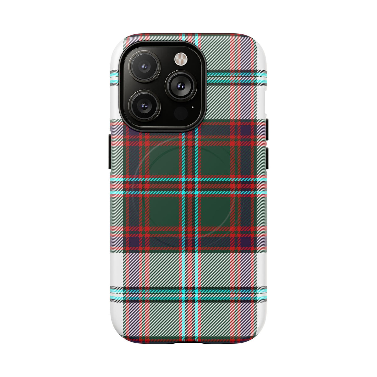 Stewart of Appin Dress Tartan MagSafe® iPhone Case | Dual-Layer Magnetic Protective Cover