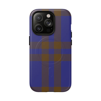 Elliot Traditional Tartan MagSafe® iPhone Case | Dual-Layer Magnetic Protective Cover