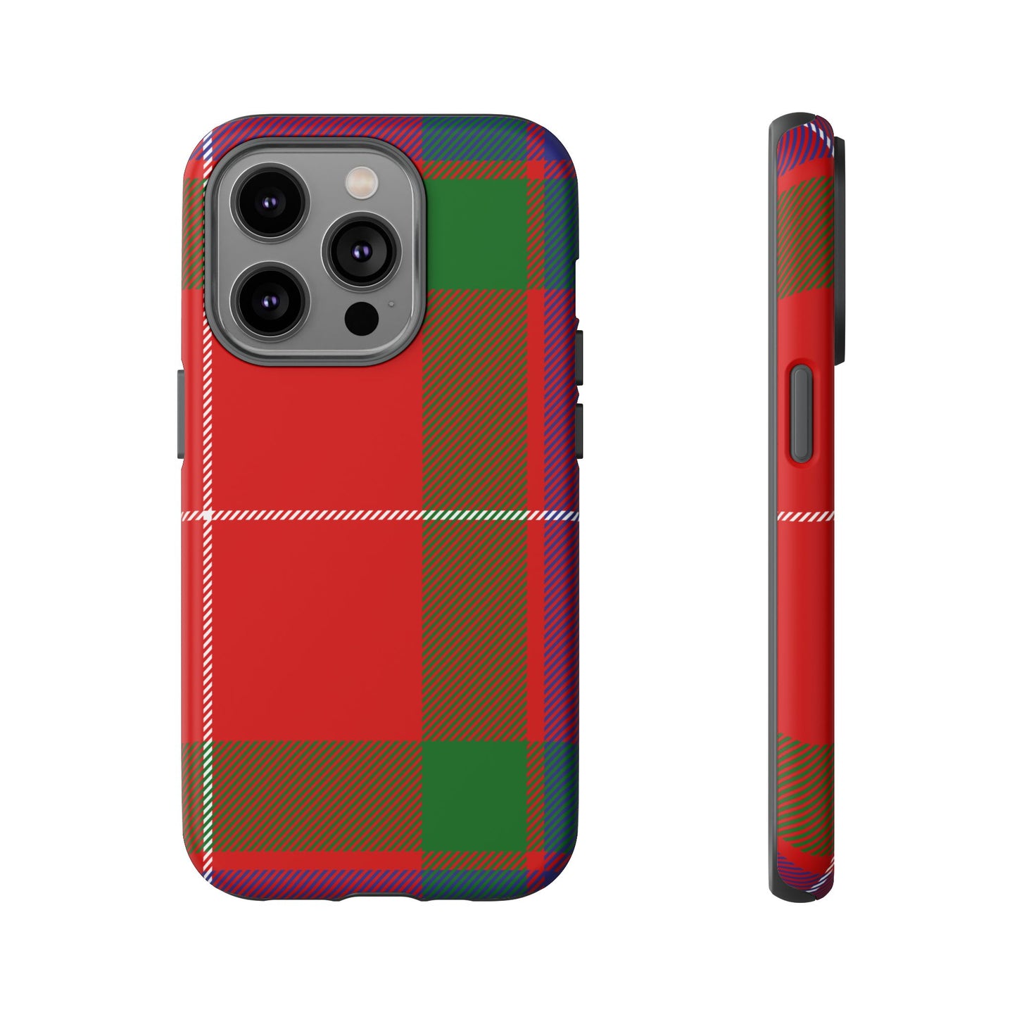 Fraser Clan Traditional Tartan iPhone Case | Luxury Protective Phone Cover