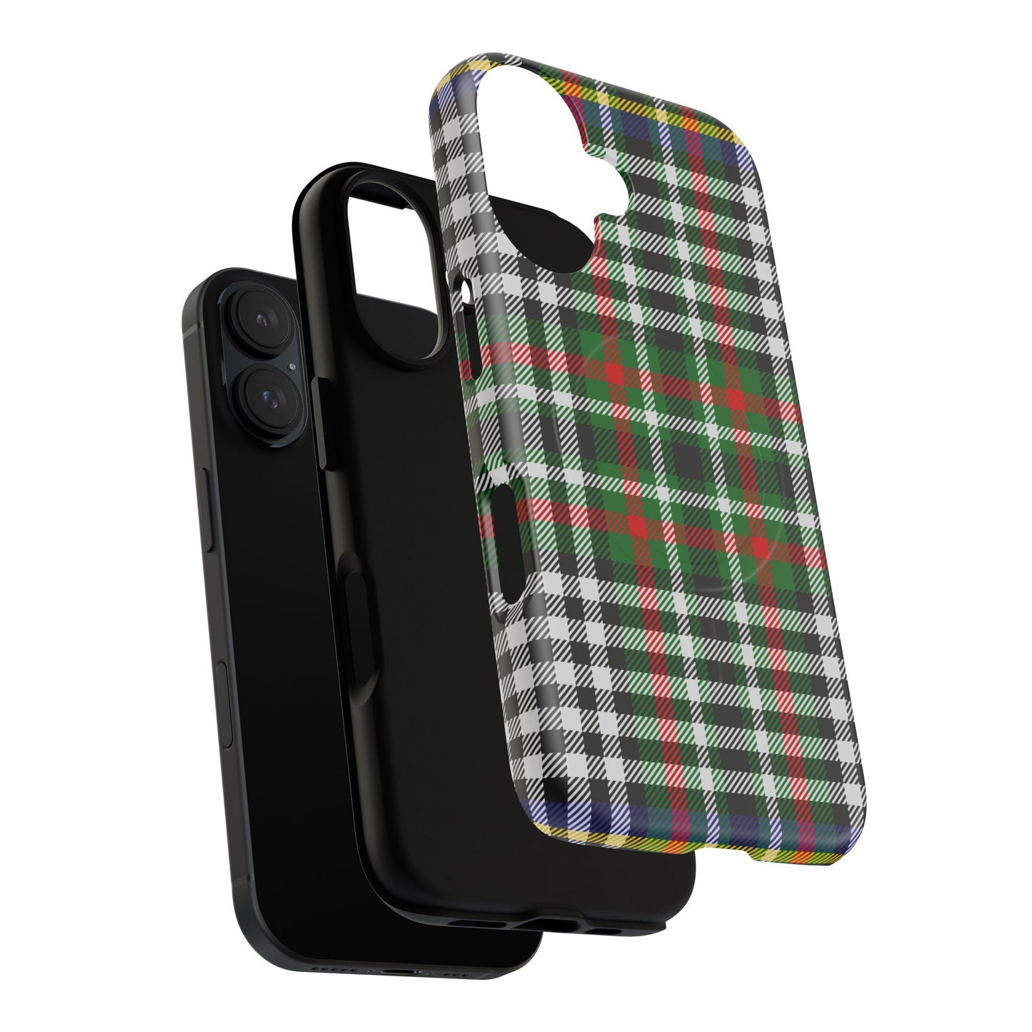 Abbotsford Check Estate Tartan MagSafe® iPhone Case | Luxury Magnetic Phone Cover