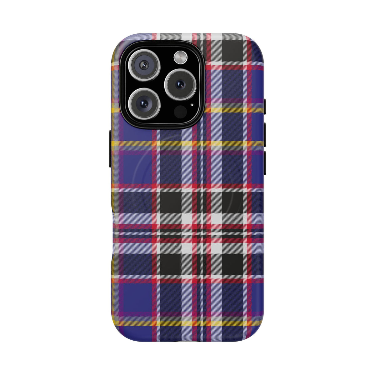 Queen Mary RMS Maritime Tartan MagSafe® iPhone Case | Dual-Layer Magnetic Protective Cover