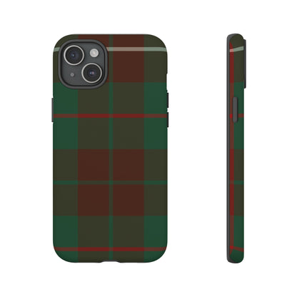 MacKinnon Hunting Traditional Tartan iPhone Case | Dual-Layer Matt Protective Cover
