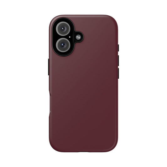 Oxblood Matte Phone Case