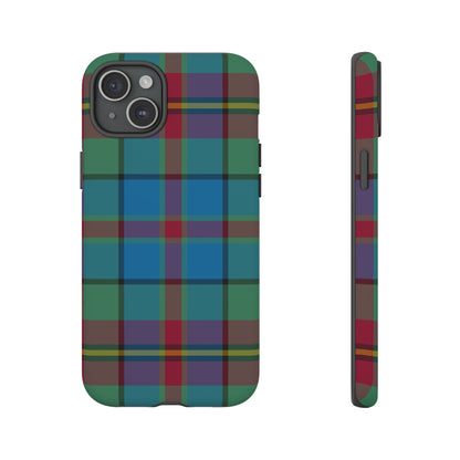 Orkney Island Heritage Tartan iPhone Case | Dual-Layer Matt Protective Cover