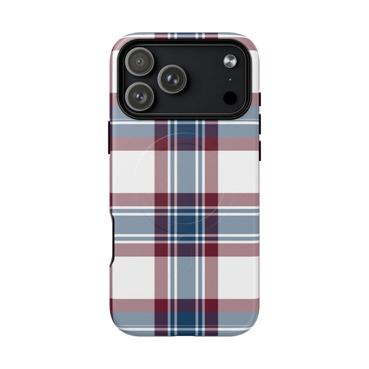Fraser Arisaid Heritage Tartan MagSafe® iPhone Case | Dual-Layer Magnetic Protective Cover