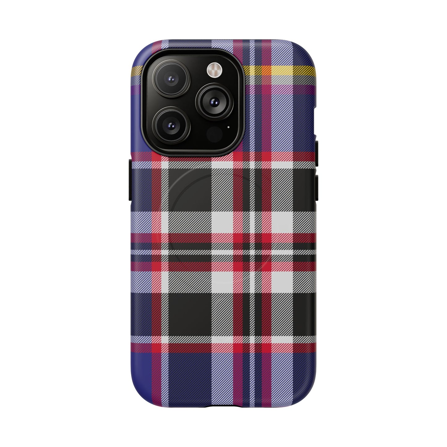 Queen Mary RMS Maritime Tartan MagSafe® iPhone Case | Luxury Magnetic Phone Cover