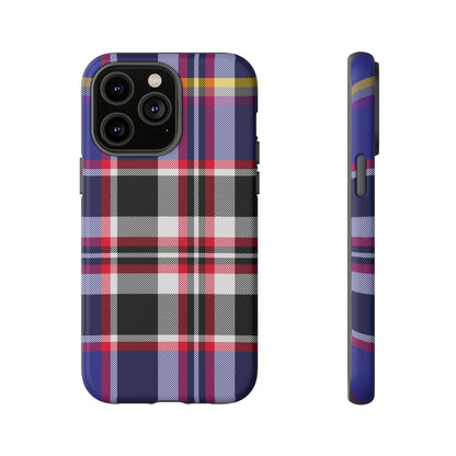 Queen Mary RMS Maritime Tartan iPhone Case | Luxury Protective Phone Cover