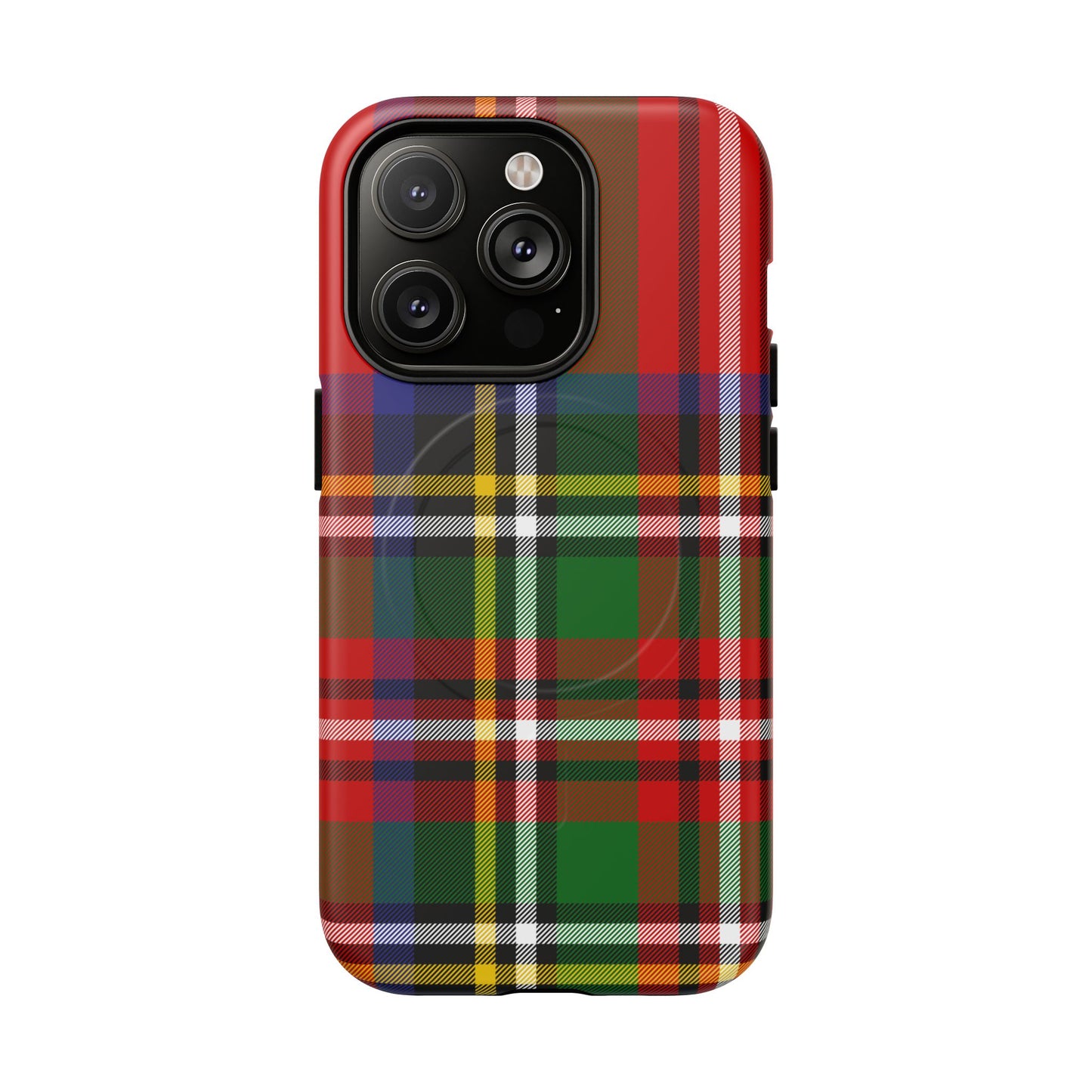 Royal Stewart Heritage Tartan MagSafe® iPhone Case | Luxury Magnetic Phone Cover