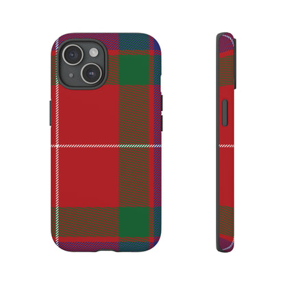 Fraser Clan Traditional Tartan iPhone Case | Dual-Layer Matte Protective Cover