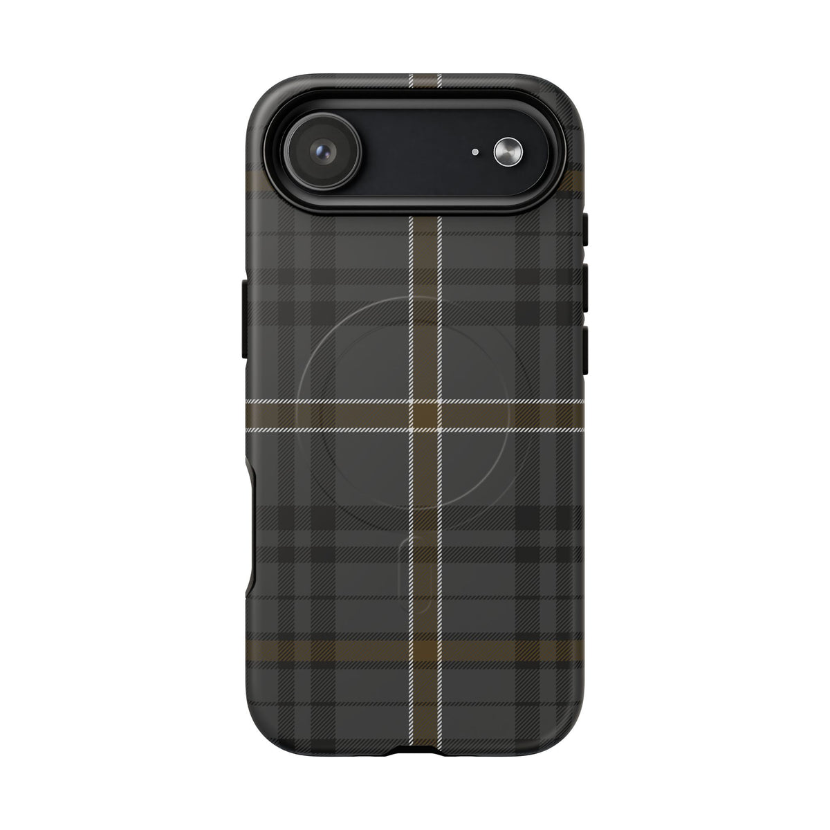 Bute Heather Weathered Tartan MagSafe® iPhone Case | Dual-Layer Magnetic Protective Cover
