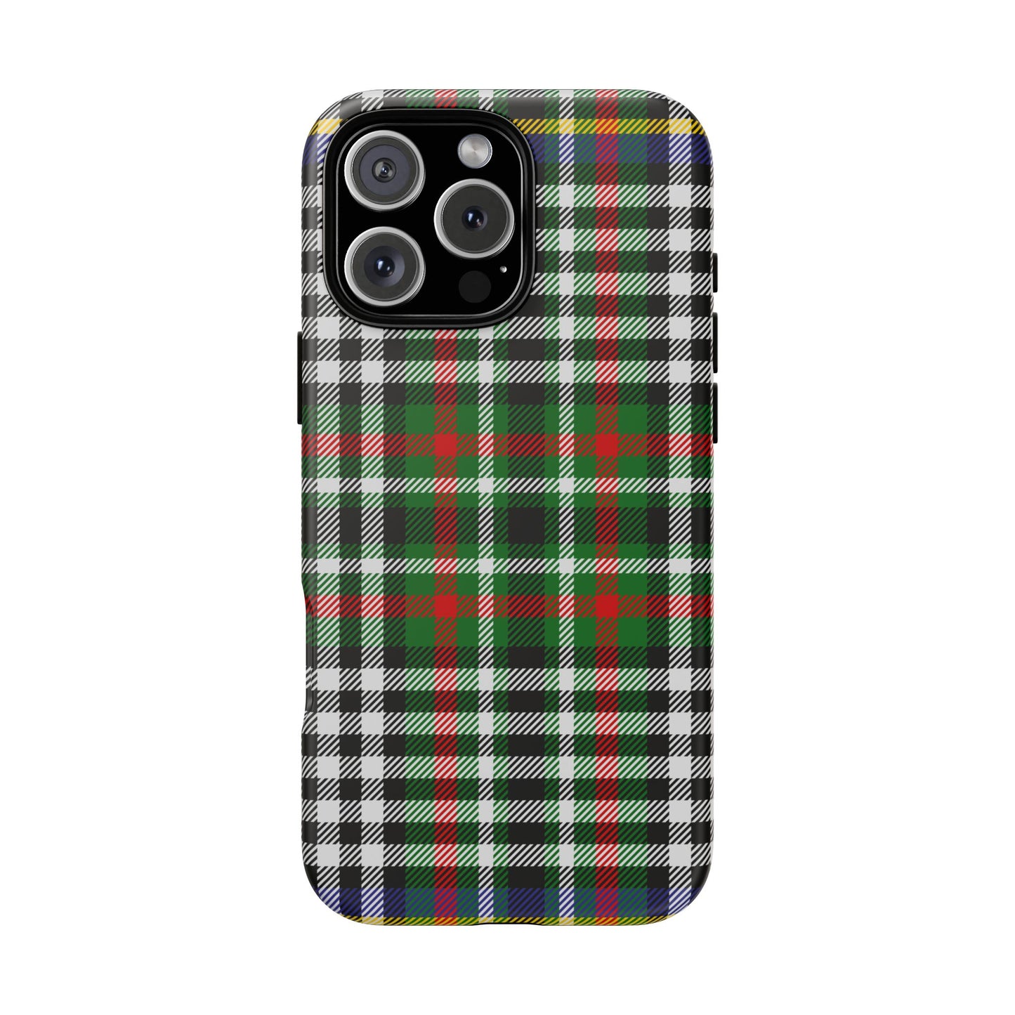 Abbotsford Check Estate Tartan iPhone Case | Luxury Protective Phone Cover
