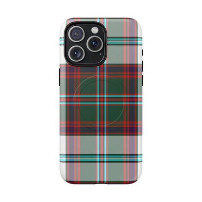 Stewart of Appin Dress Tartan MagSafe® iPhone Case | Dual-Layer Magnetic Protective Cover