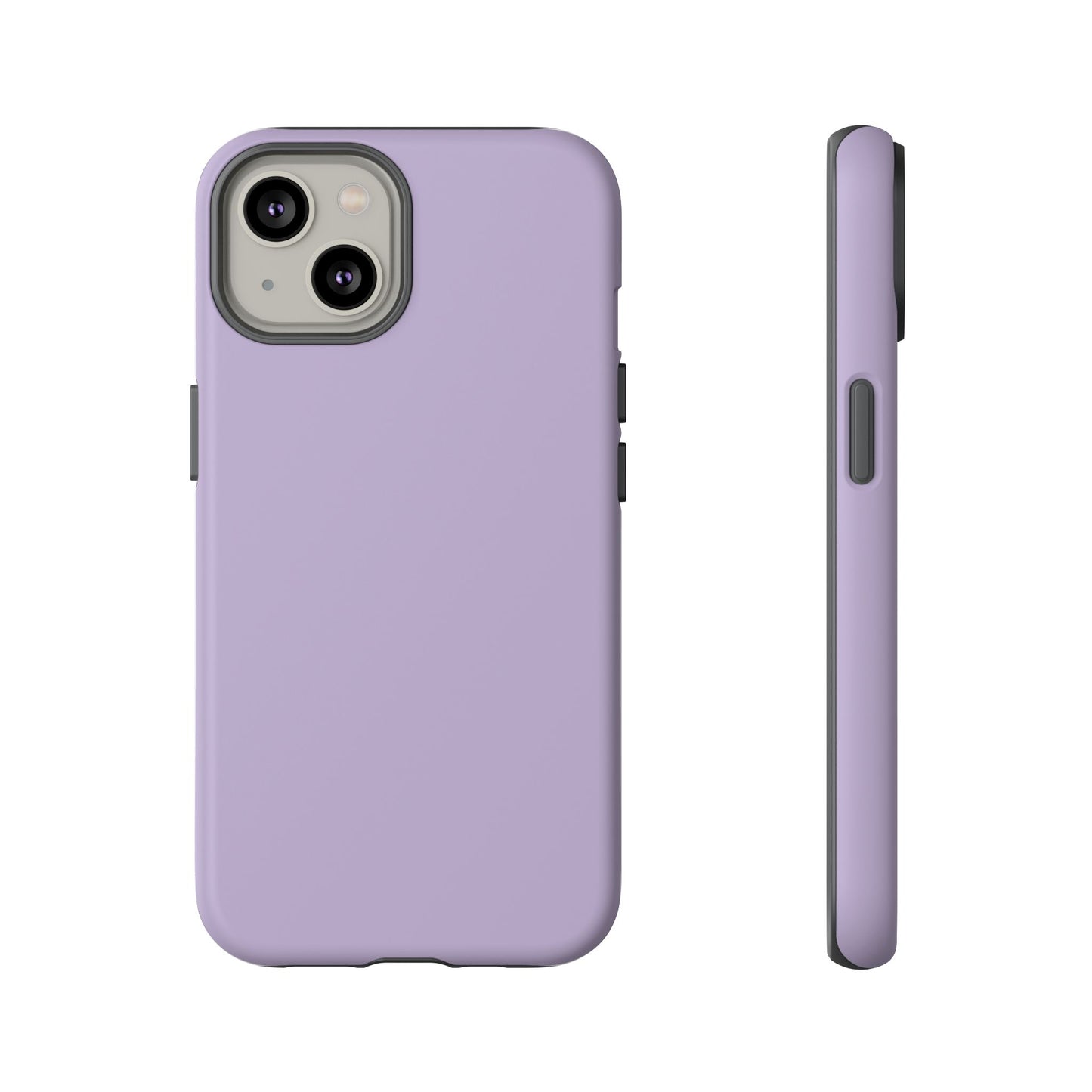 Lavender Minimalist Heritage Check iPhone Case | Luxury Protective Phone Cover