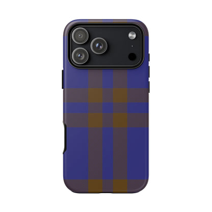 Elliot Traditional Tartan iPhone Case | Dual-Layer Matt Protective Cover