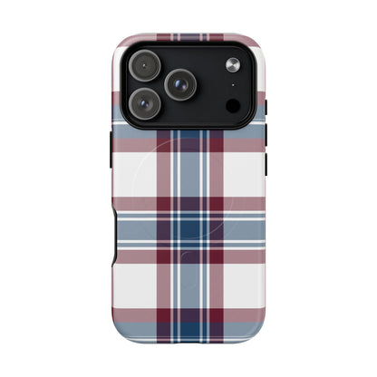 Fraser Arisaid Heritage Tartan MagSafe® iPhone Case | Dual-Layer Magnetic Protective Cover