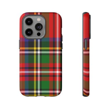 Royal Stewart Heritage Tartan iPhone Case | Luxury Protective Phone Cover