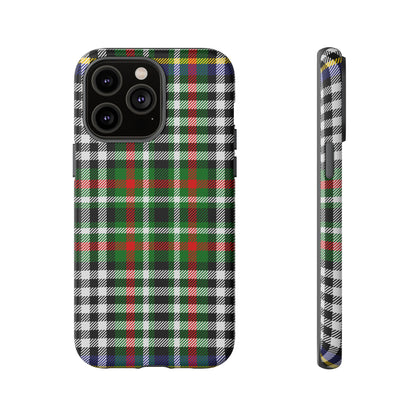 Abbotsford Check Estate Tartan iPhone Case | Luxury Protective Phone Cover
