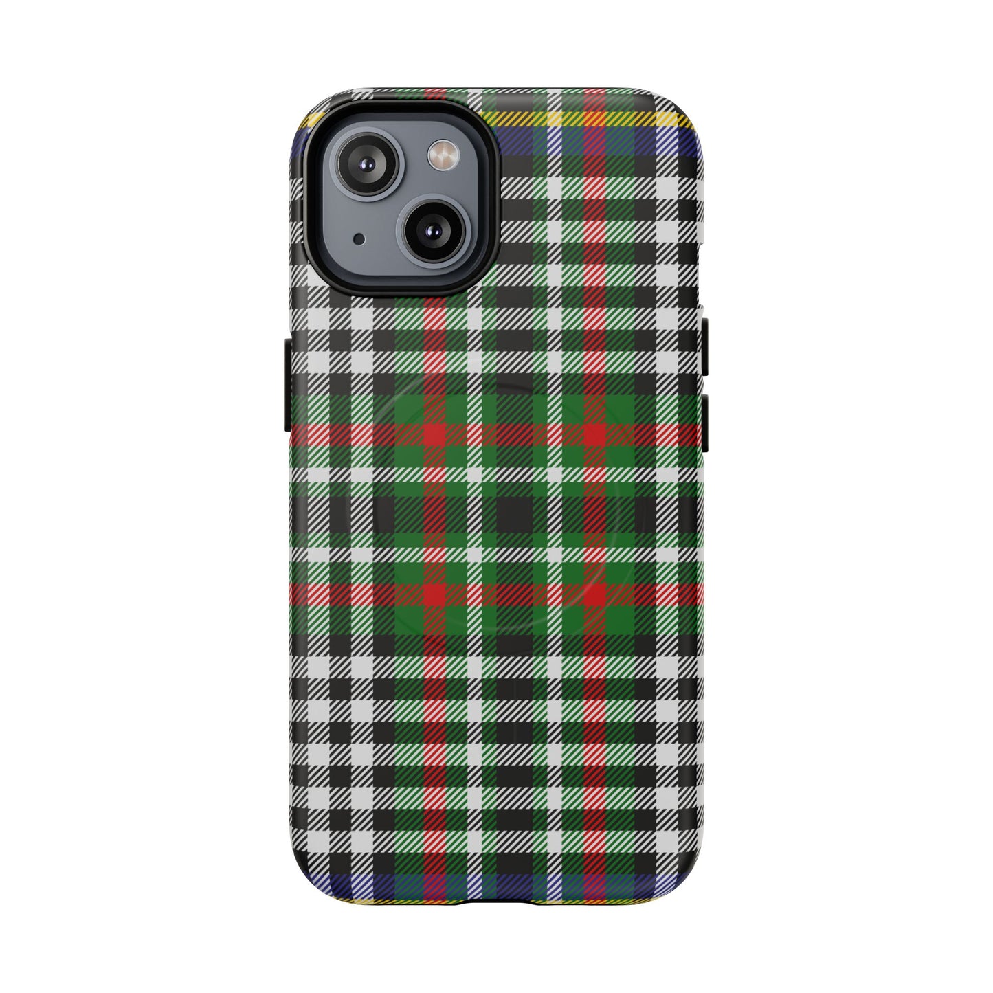 Abbotsford Check Estate Tartan MagSafe® iPhone Case | Luxury Magnetic Phone Cover