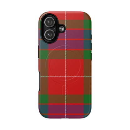 Fraser Clan Traditional Tartan MagSafe® iPhone Case | Dual-Layer Magnetic Protective Cover
