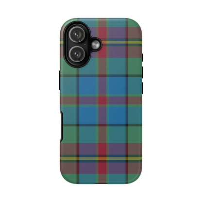 Orkney Island Heritage Tartan iPhone Case | Dual-Layer Matt Protective Cover
