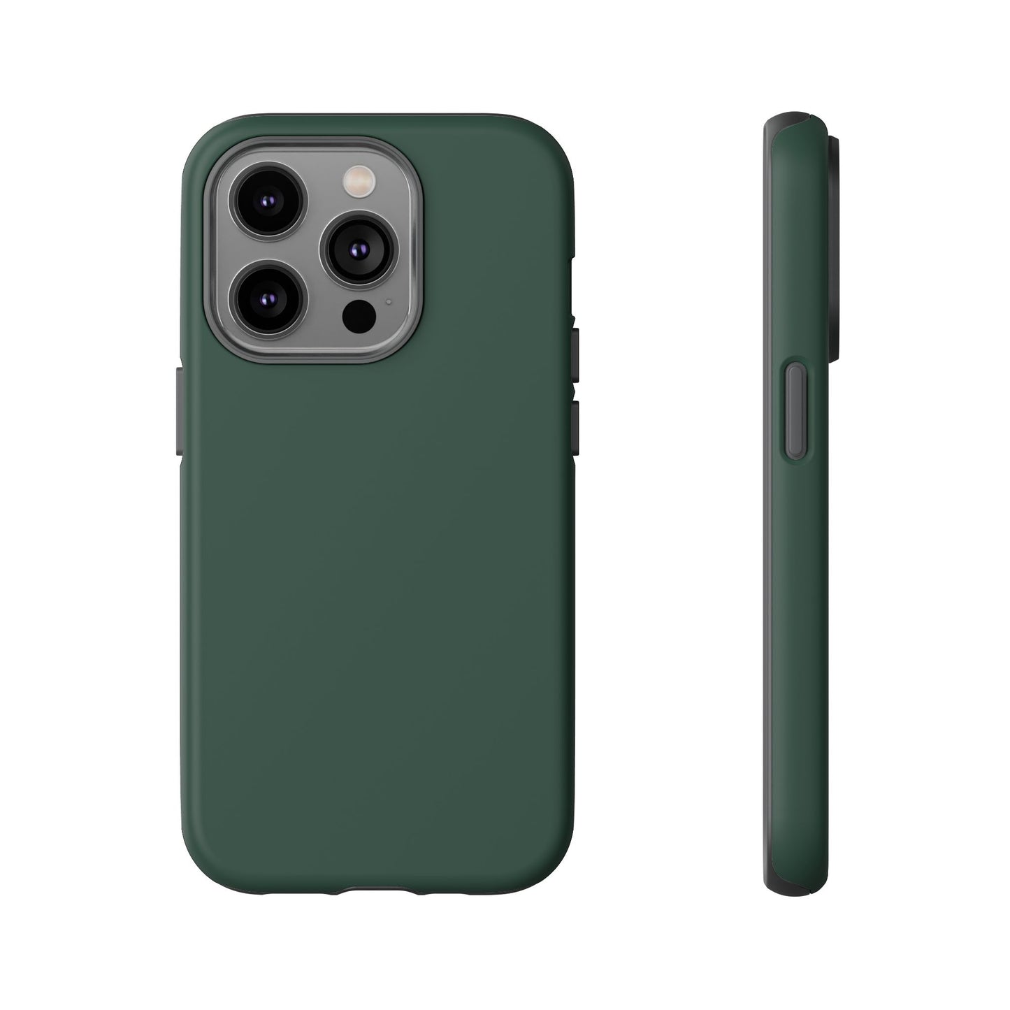 Bottle Green Deep Heritage Check iPhone Case | Luxury Protective Phone Cover
