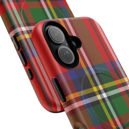 Royal Stewart Heritage Tartan MagSafe® iPhone Case | Luxury Magnetic Phone Cover
