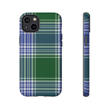 MacDonald Lord of the Isles Tartan iPhone Case | Dual-Layer Matt Protective Cover