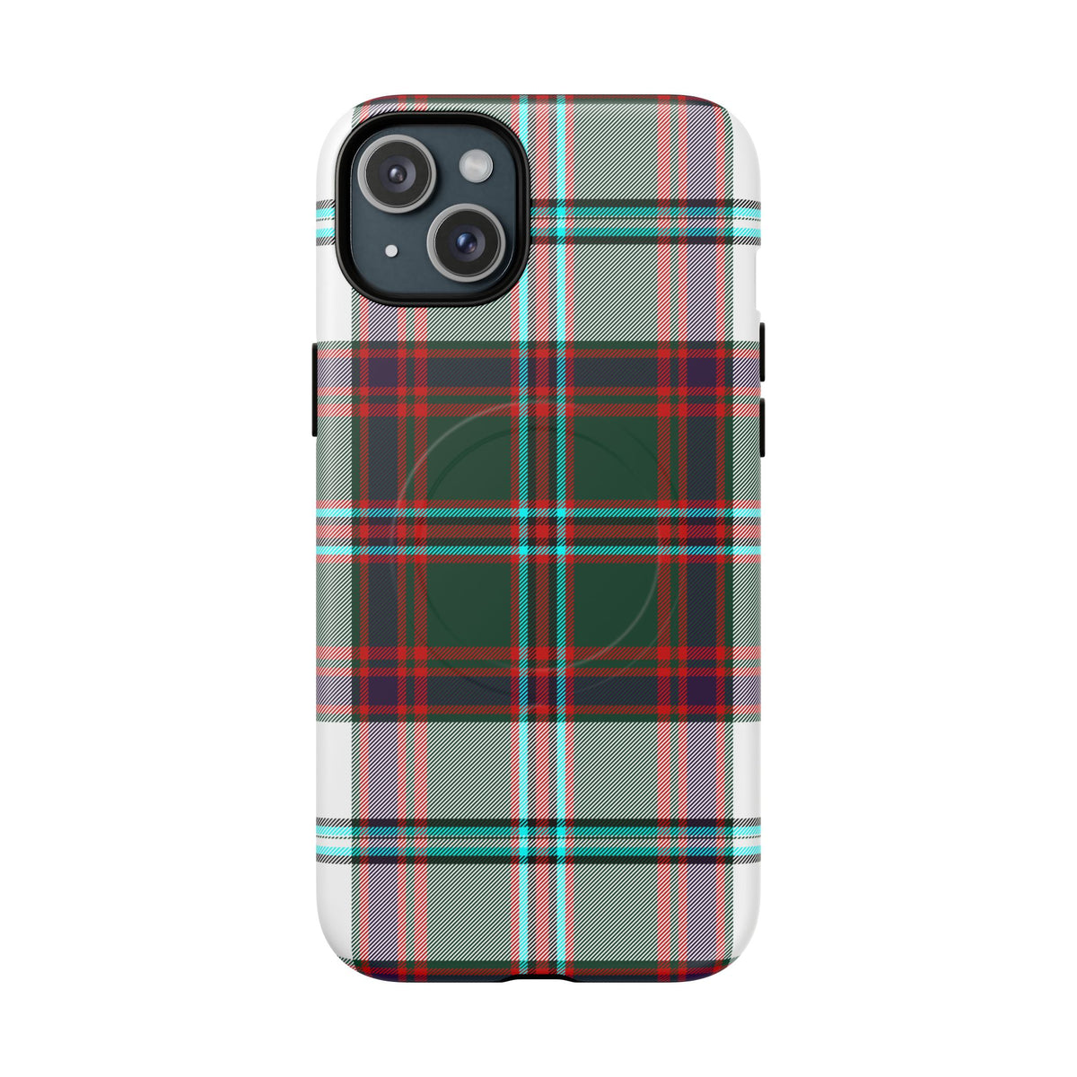 Stewart of Appin Dress Tartan MagSafe® iPhone Case | Dual-Layer Magnetic Protective Cover