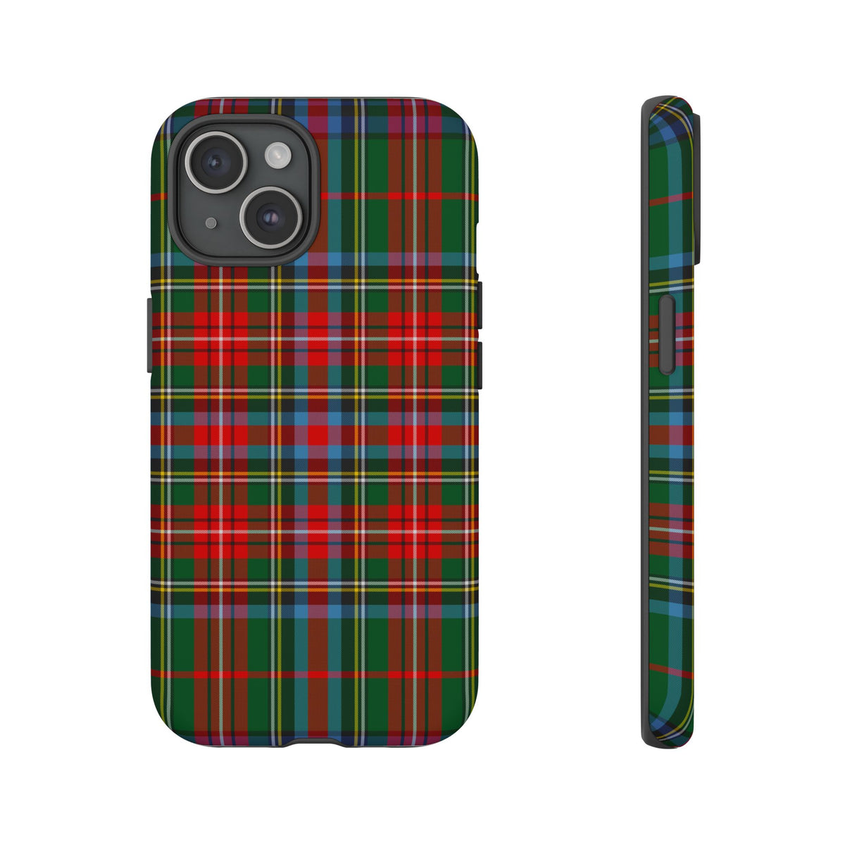 Duchess of Edinburgh Royal Tartan iPhone Case | Dual-Layer Matte Protective Cover
