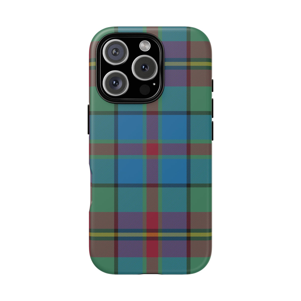 Orkney Island Heritage Tartan iPhone Case | Dual-Layer Matt Protective Cover