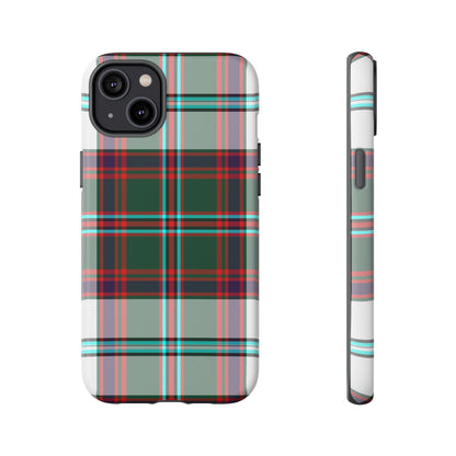 Stewart of Appin Dress Tartan iPhone Case | Dual-Layer Matt Protective Cover