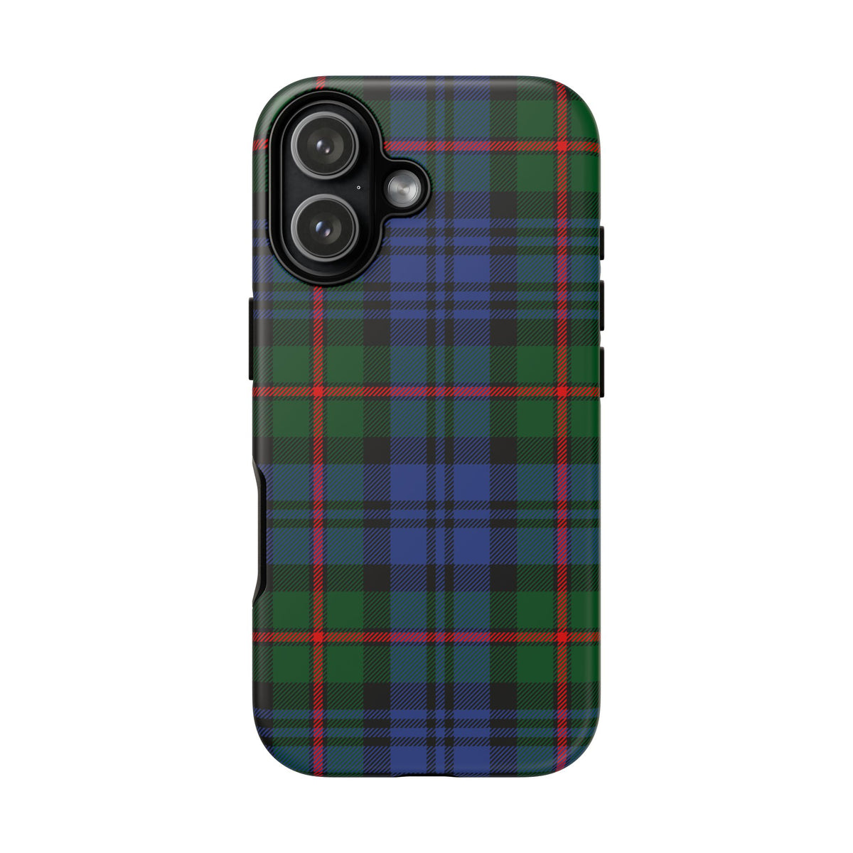 MacKinlay Clan Traditional Tartan iPhone Case | Dual-Layer Matt Protective Cover
