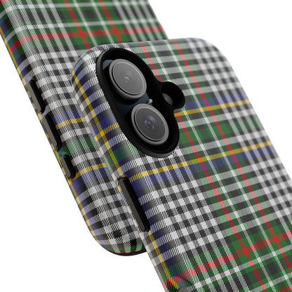 Abbotsford Check Estate Tartan iPhone Case | Dual-Layer Matt Protective Cover