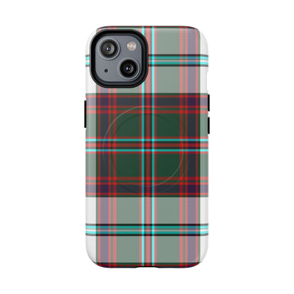 Stewart of Appin Dress Tartan MagSafe® iPhone Case | Dual-Layer Magnetic Protective Cover