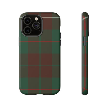 MacKinnon Hunting Traditional Tartan iPhone Case | Dual-Layer Matt Protective Cover