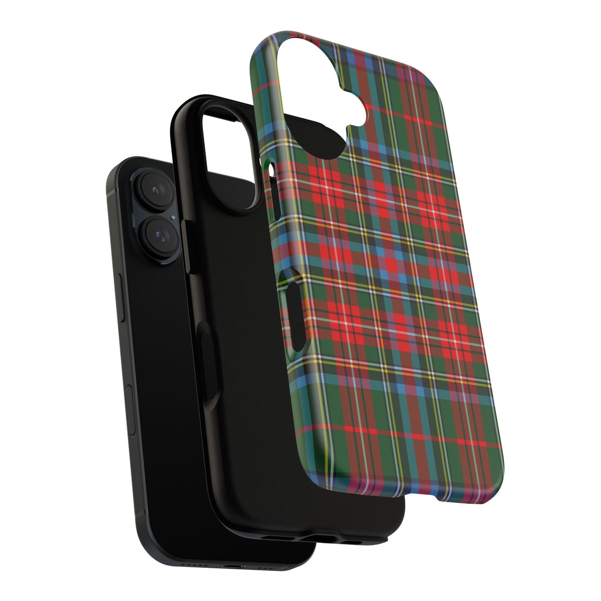 Duchess of Edinburgh Royal Tartan iPhone Case | Dual-Layer Matte Protective Cover