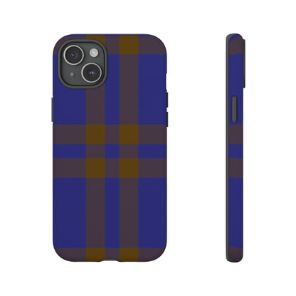 Elliot Traditional Tartan iPhone Case | Dual-Layer Matt Protective Cover