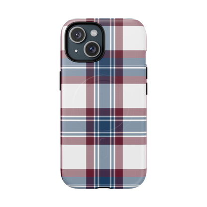 Fraser Arisaid Heritage Tartan MagSafe® iPhone Case | Dual-Layer Magnetic Protective Cover