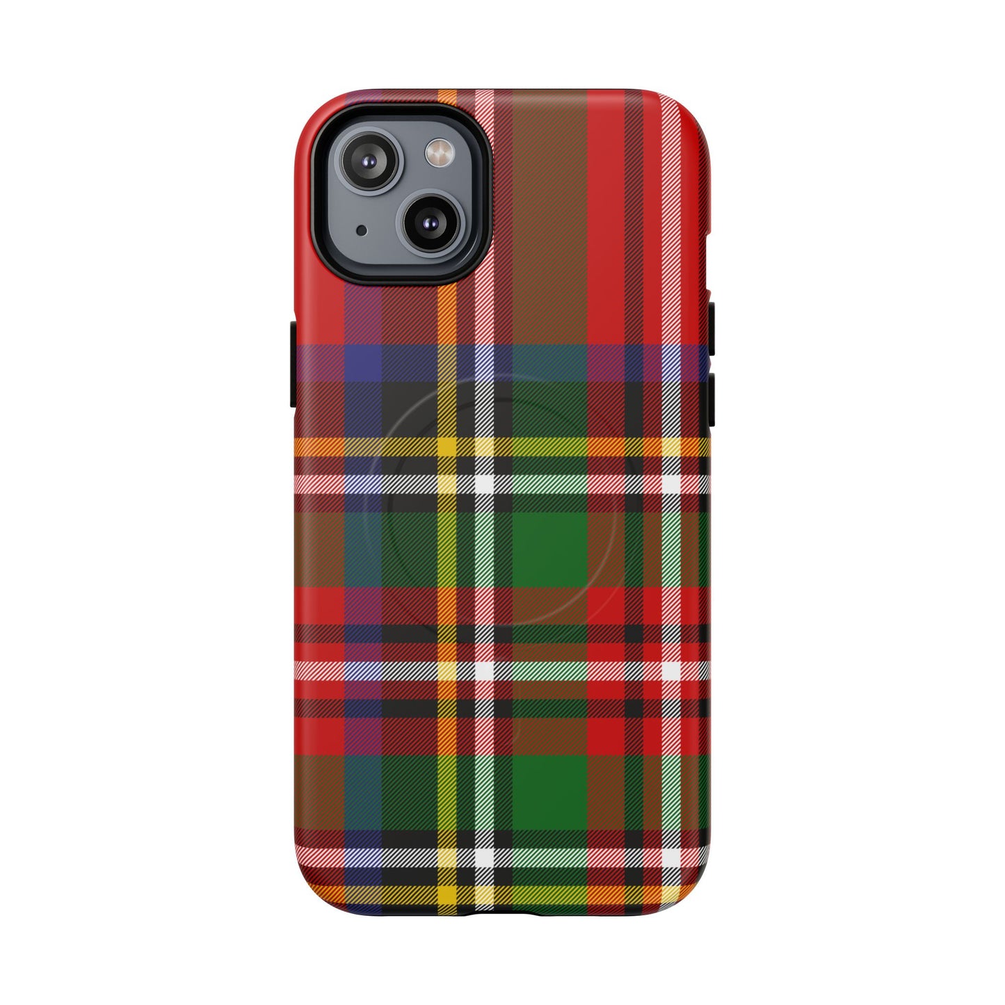 Royal Stewart Heritage Tartan MagSafe® iPhone Case | Luxury Magnetic Phone Cover