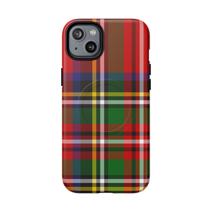 Royal Stewart Heritage Tartan MagSafe® iPhone Case | Luxury Magnetic Phone Cover